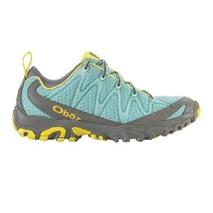 New, never worn.  Trail shoes.  Oboz brand.